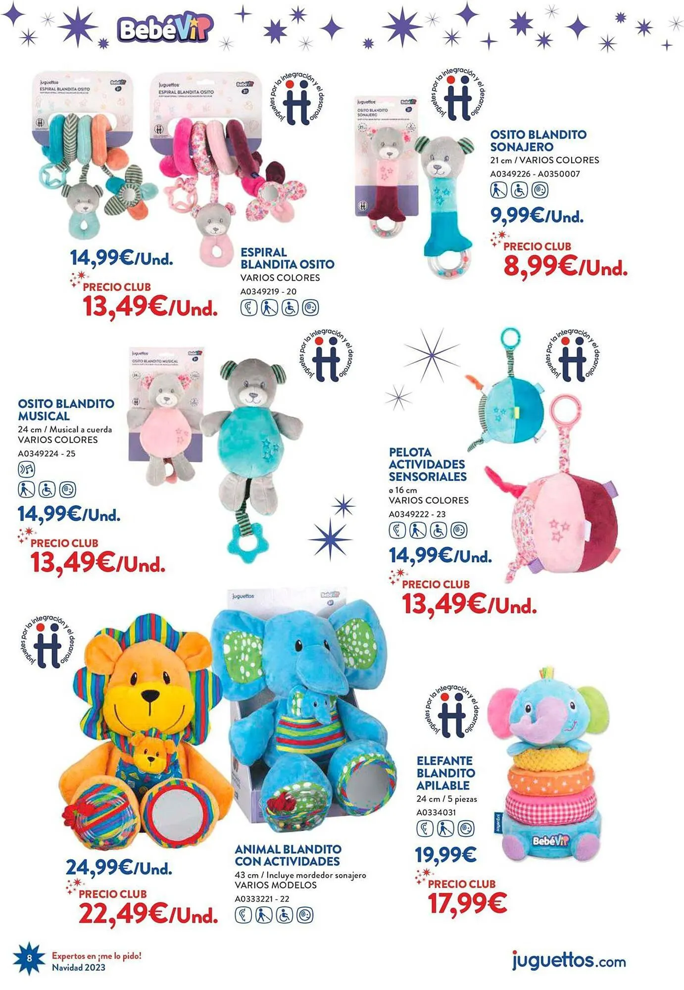 Catálogo de Folleto Juguettos 6 de noviembre al 24 de diciembre 2023 - Página 8