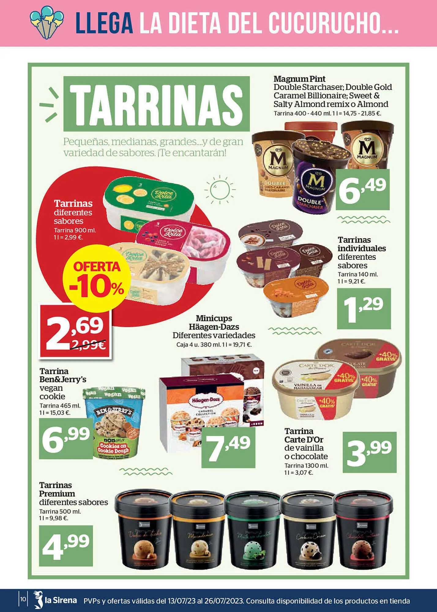 Catálogo de Folleto La Sirena 13 de julio al 26 de julio 2023 - Página 10