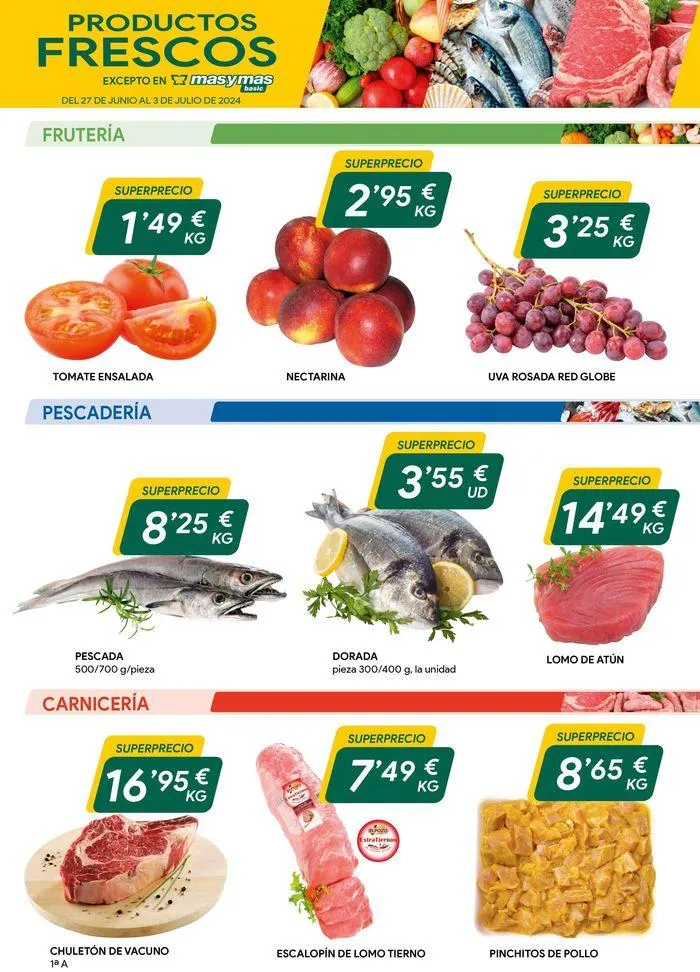 Catálogo de Catálogo Masymas 28 de junio al 3 de julio 2024 - Página 1