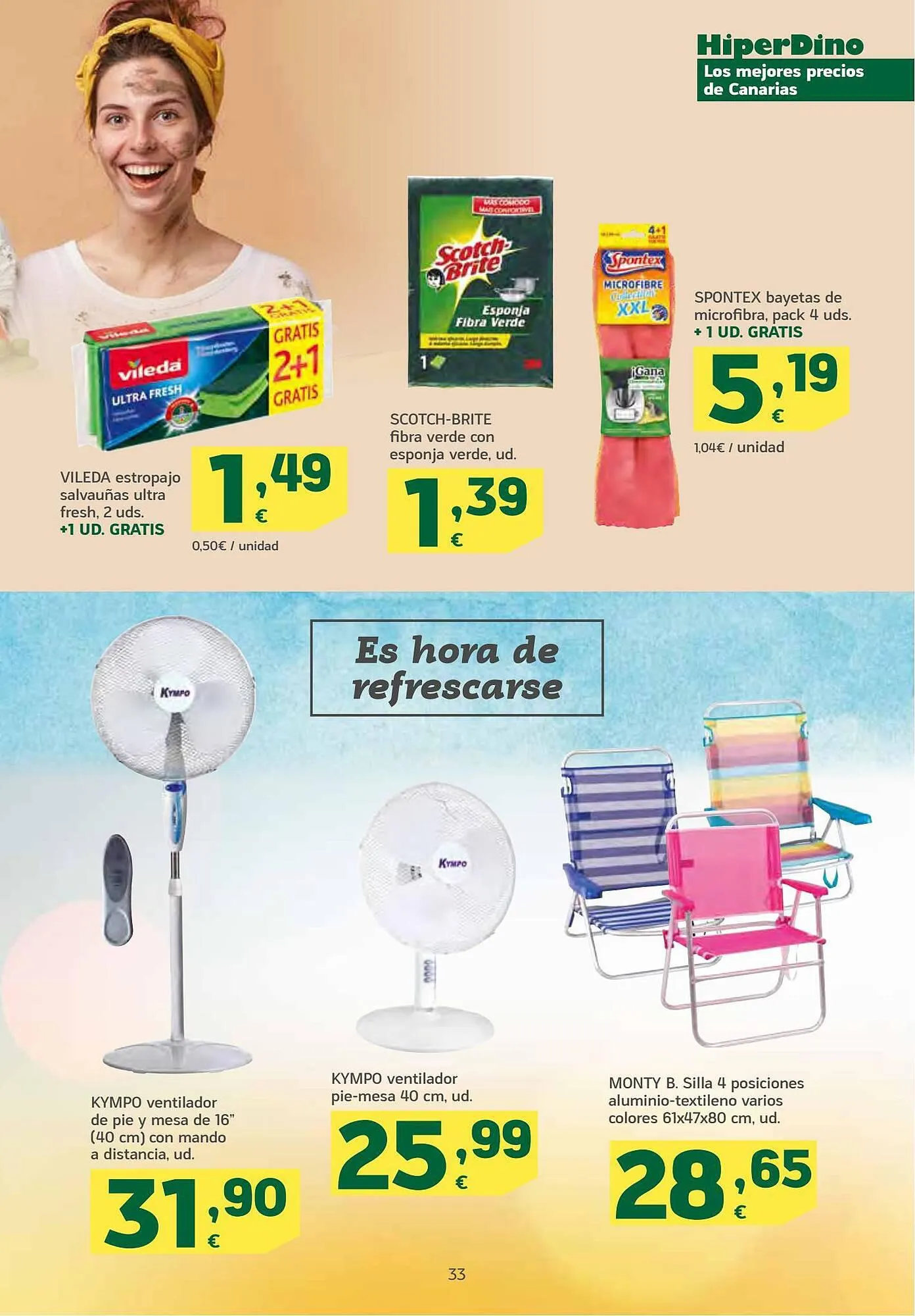 Catálogo de Catálogo HiperDino 1 de agosto al 26 de agosto 2023 - Página 33