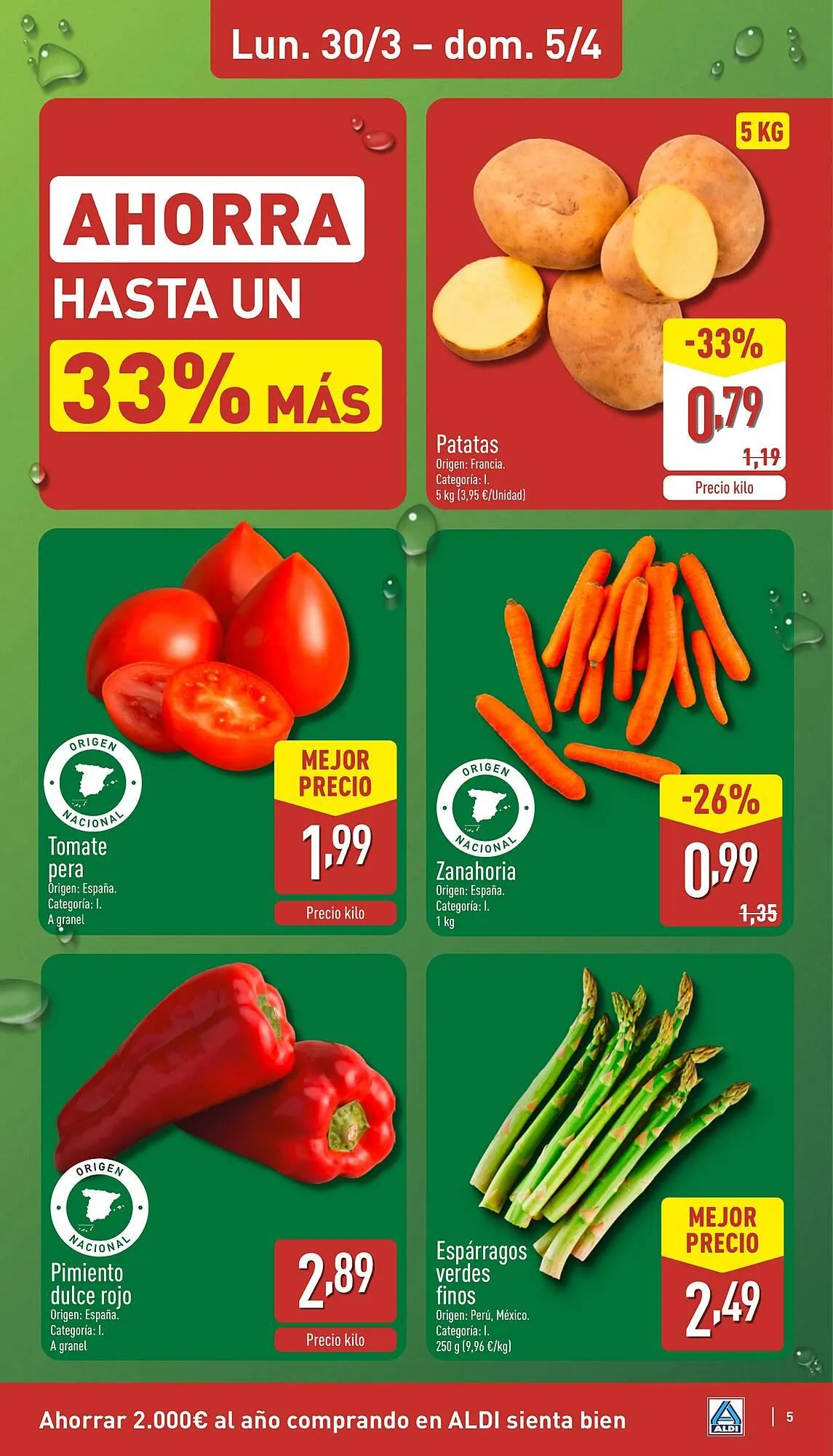 Catálogo de Folleto ALDI 30 de marzo al 5 de abril 2026 - Página 5