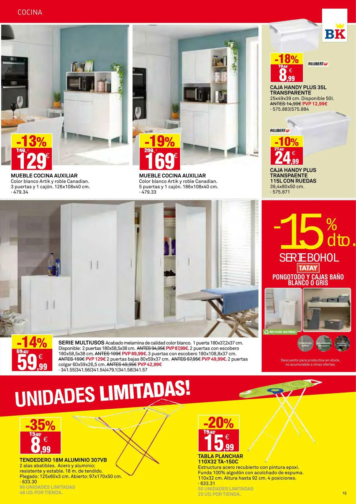 Catálogo de Bricoking Oferta actual 8 de enero al 22 de enero 2024 - Página 15