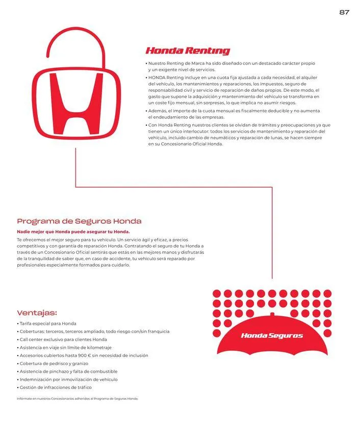 Catálogo de Honda Civic-Hybrid 30 de agosto al 31 de diciembre 2024 - Página 85