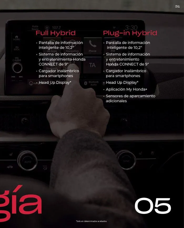 Catálogo de Honda CR-V e:HEV & e:PHEV 9 de agosto al 30 de junio 2025 - Página 31