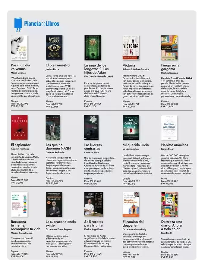 Catálogo de Viu Sant Jordi! 1 de marzo al 30 de abril 2025 - Página 13