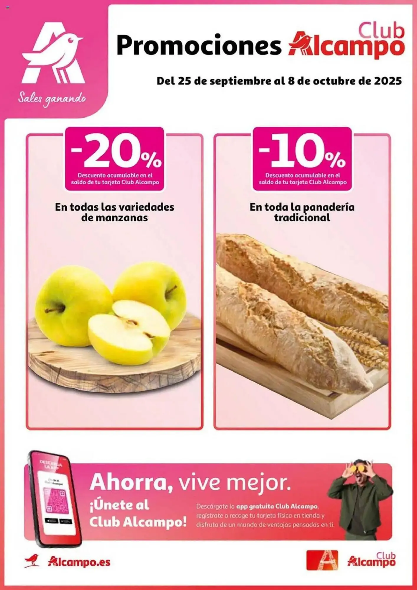 Catálogo de Folleto Alcampo 25 de septiembre al 8 de octubre 2025 - Página 1