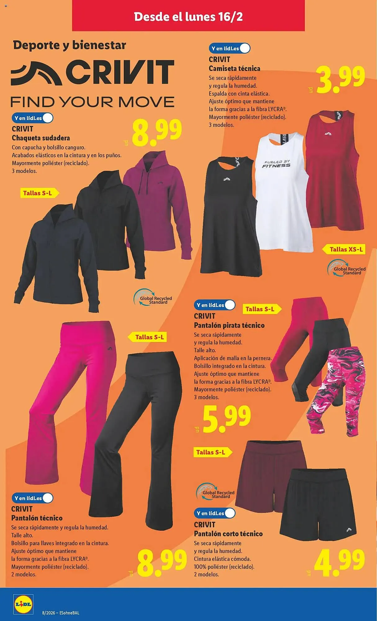 Catálogo de Catálogo Lidl 16 de febrero al 22 de febrero 2026 - Página 6