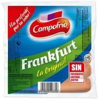 Salchichas Frankfurt CAMPOFRÍO, sobre 140 g