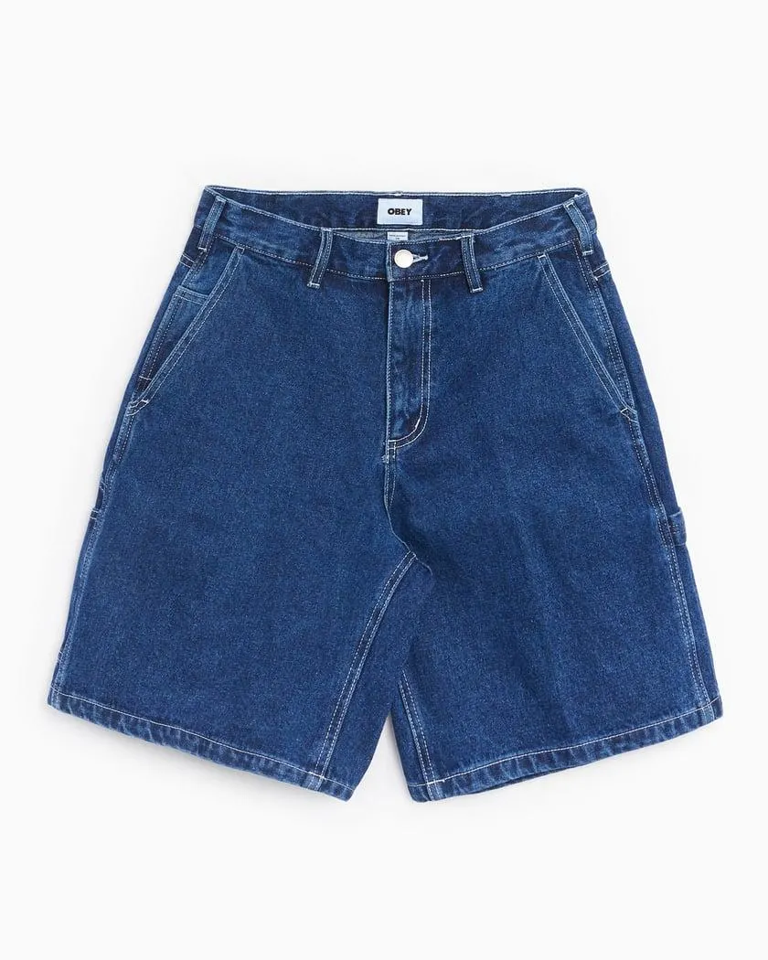OBEY Clothing Bigwig Men's Denim Carpenter Shorts