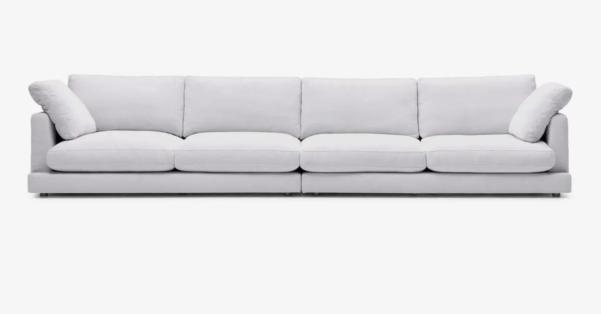 Sofá Gala 6 plazas Tejido personalizado categoría C