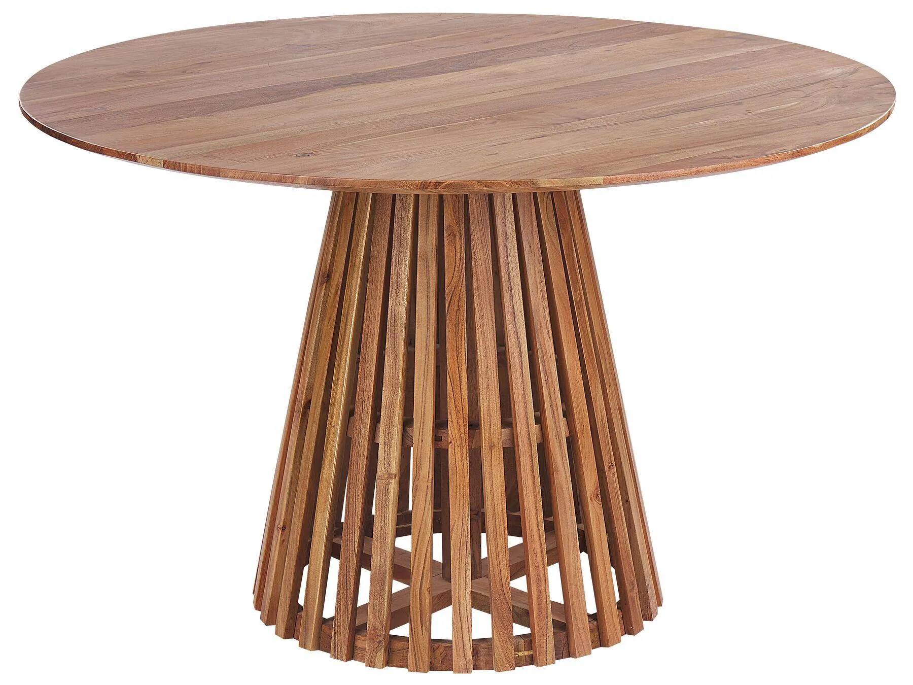 Mesa de comedor MESILLA Marrón 120 cm 120 cm Madera de acacia