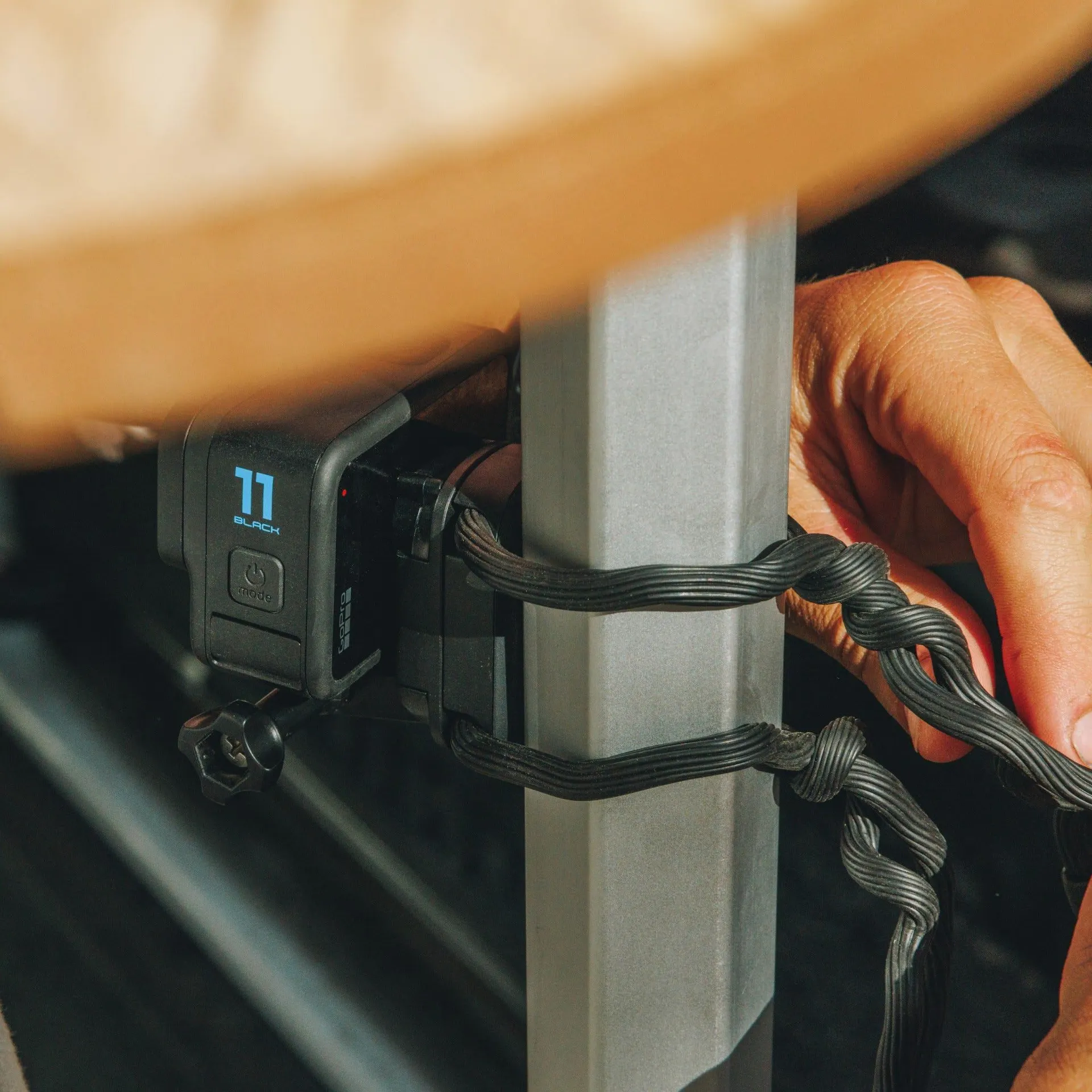 Soporte flexible (con bridas Gear Tie)