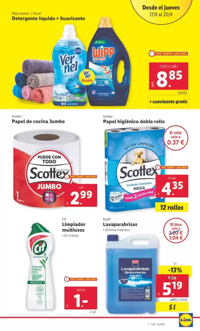 Catálogo de № 1 PRECIO - Ofertas válidas del 14/04 al 20/04 14 de abril al 20 de abril 2025 - Página 25