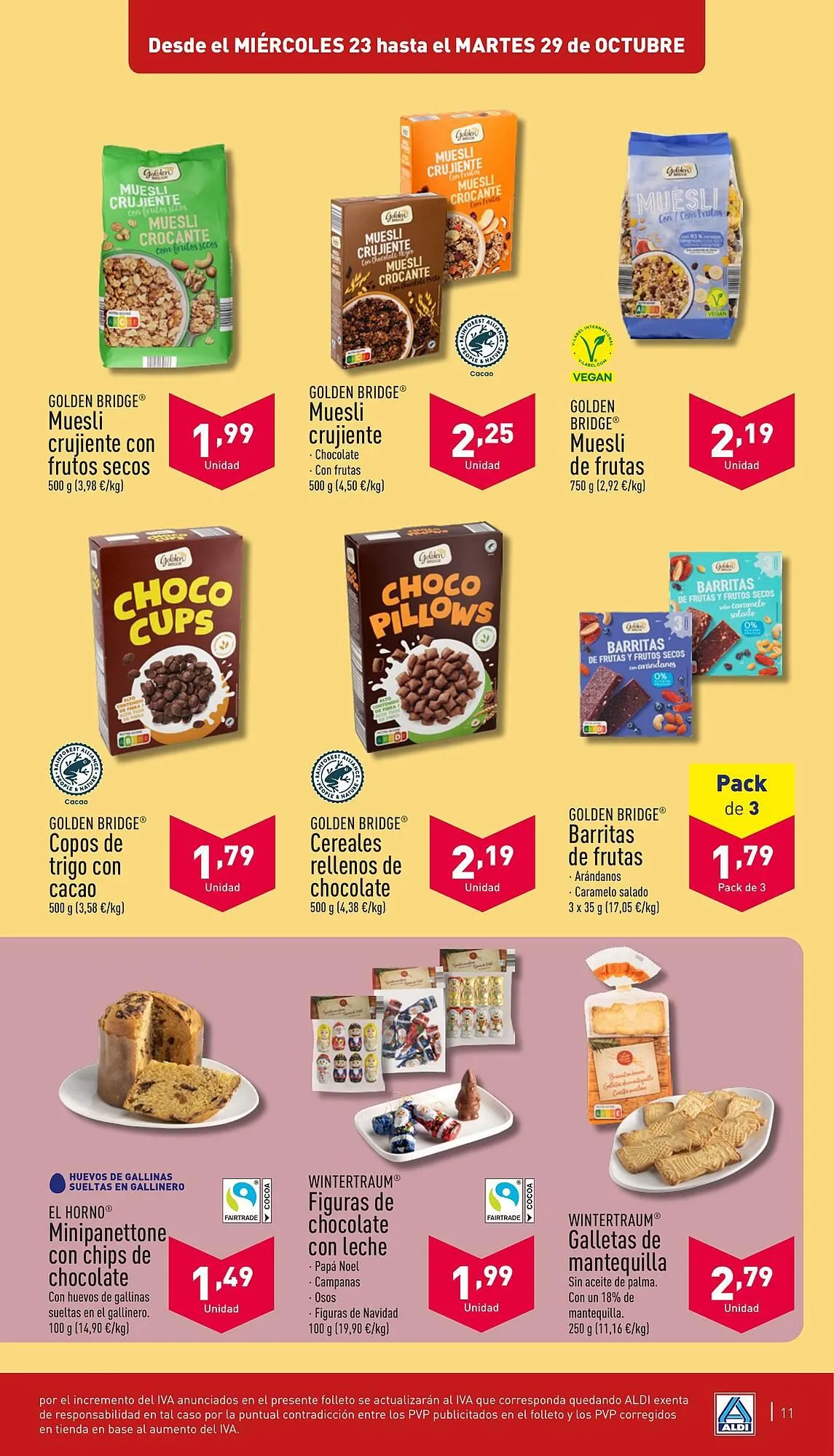 Catálogo de Folleto ALDI 16 de octubre al 29 de octubre 2024 - Página 11