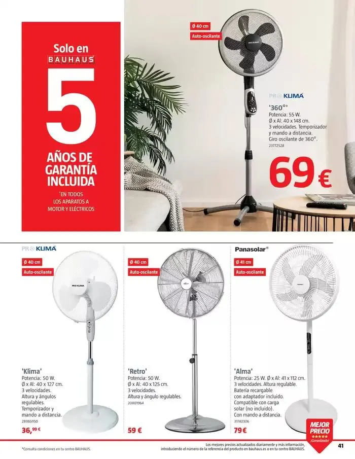 Catálogo de Clima. Soluciones de climatización 9 de abril al 9 de mayo 2025 - Página 41