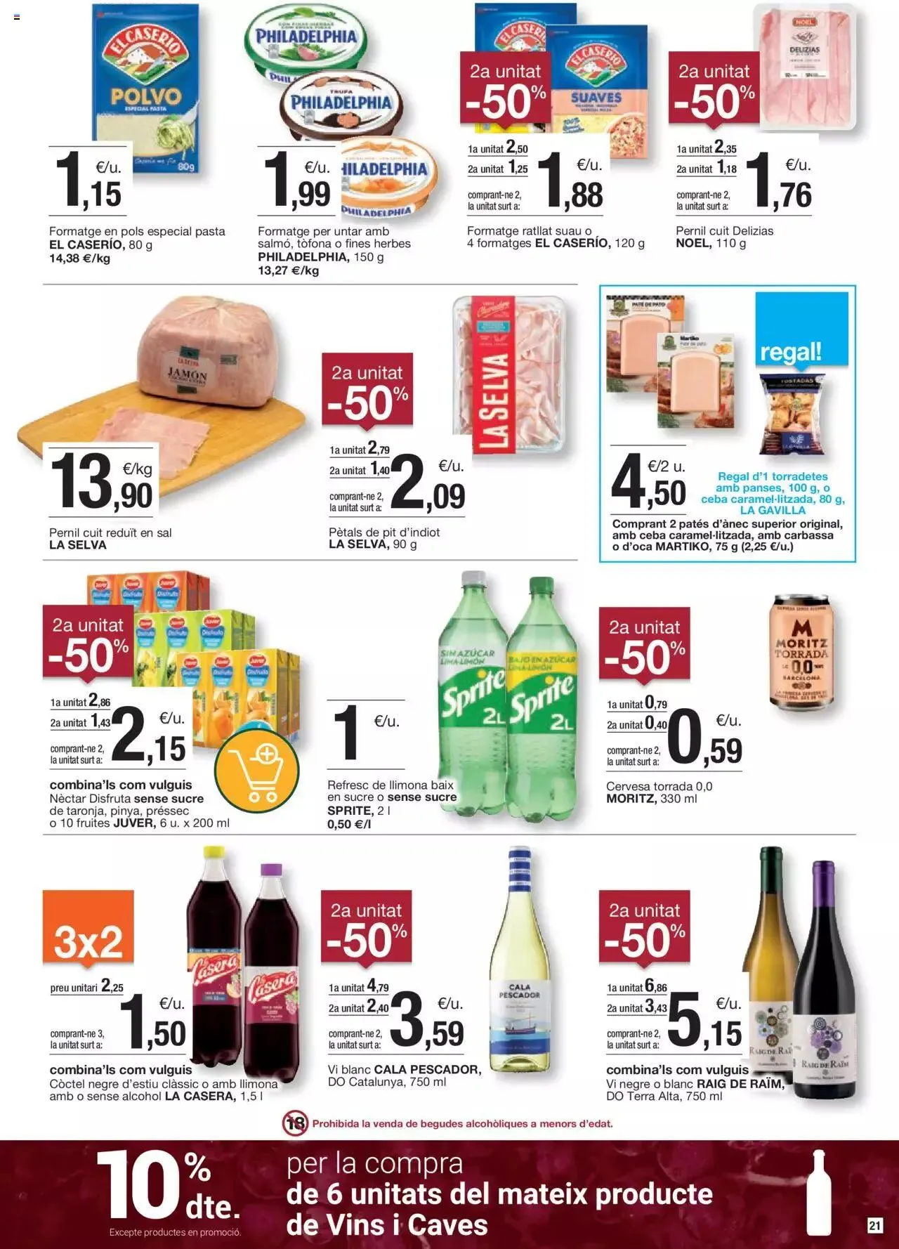 Catálogo de Bonpreu folleto 22 de agosto al 12 de septiembre 2023 - Página 21