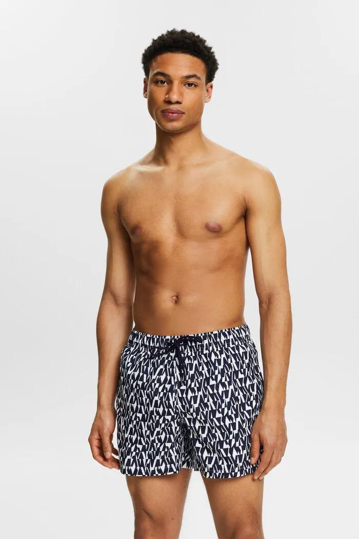 Bañador tipo shorts estampado