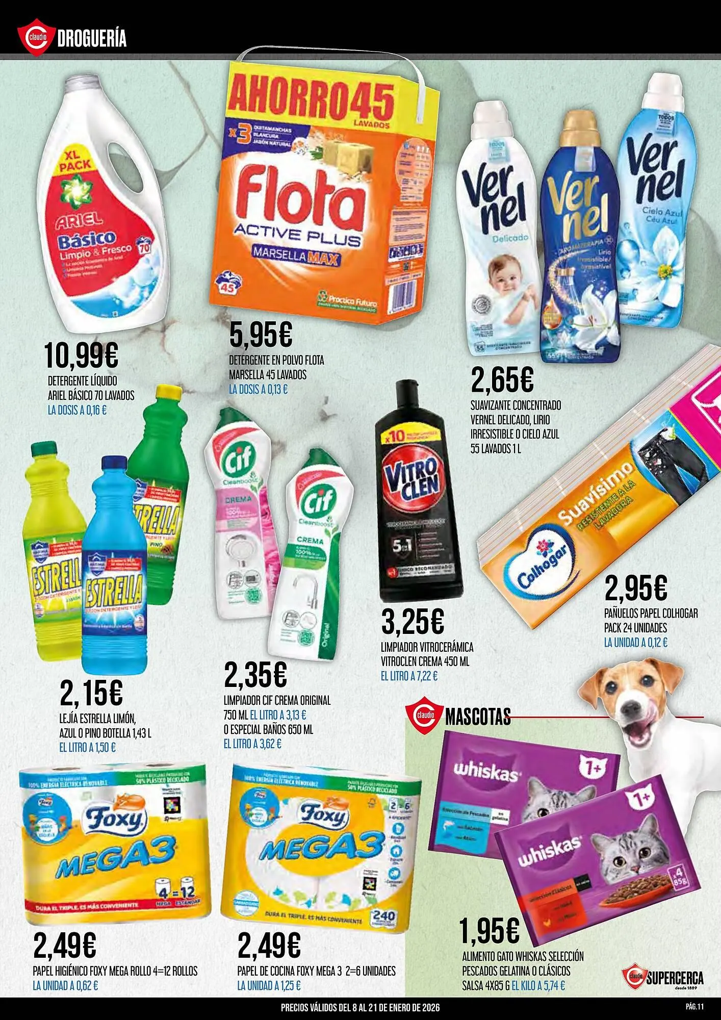 Catálogo de Folleto Claudio 8 de enero al 21 de enero 2026 - Página 11