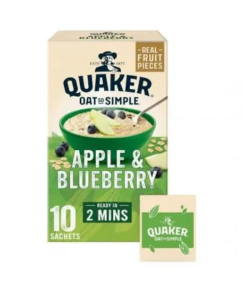 Oat So Simple Apple & Blueberry 10x36 gr. Quaker