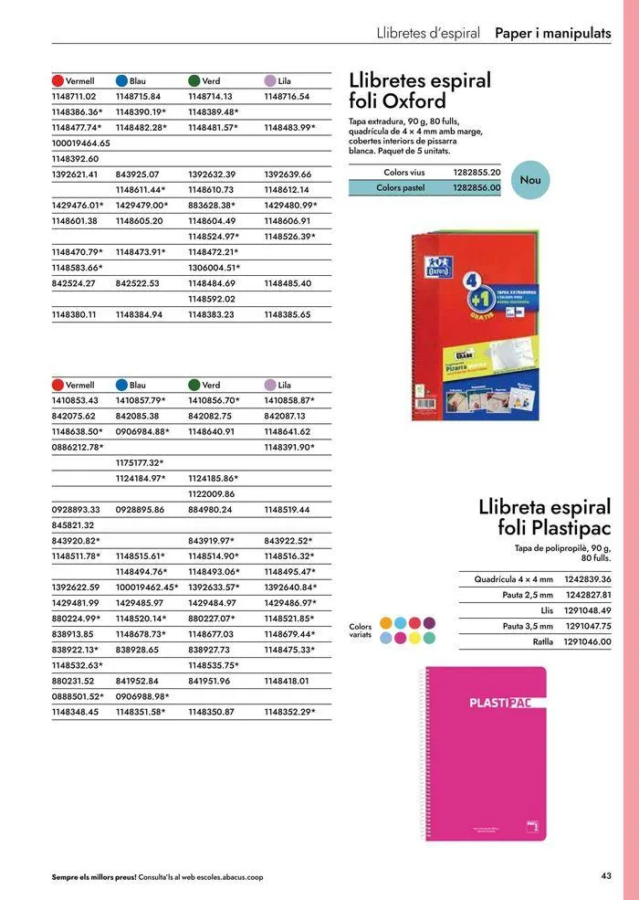 Catálogo de Catàleg Escolar 24-25 Abacus cat 19 de junio al 31 de marzo 2025 - Página 138