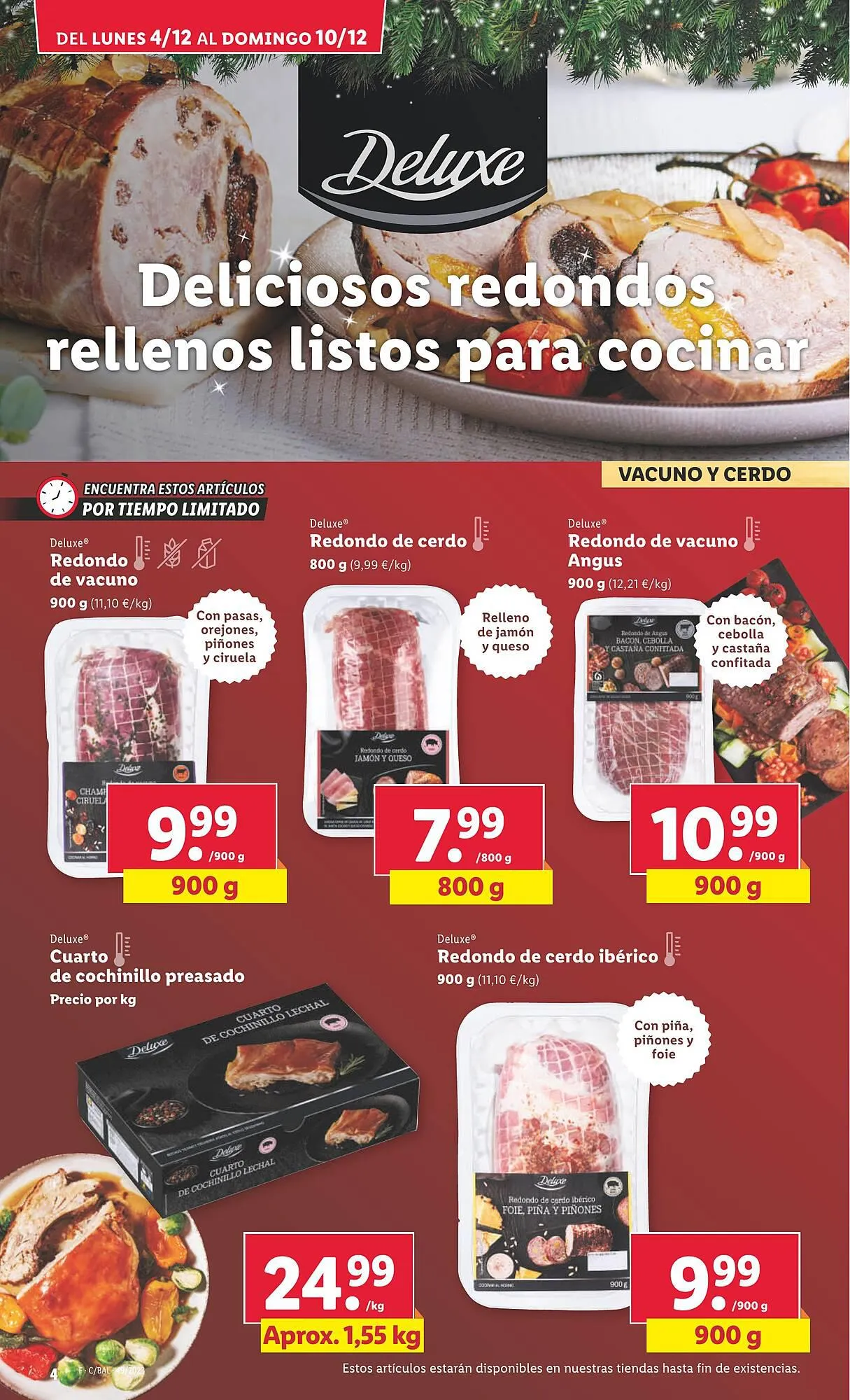 Catálogo de Folleto Lidl 4 de diciembre al 10 de diciembre 2023 - Página 4