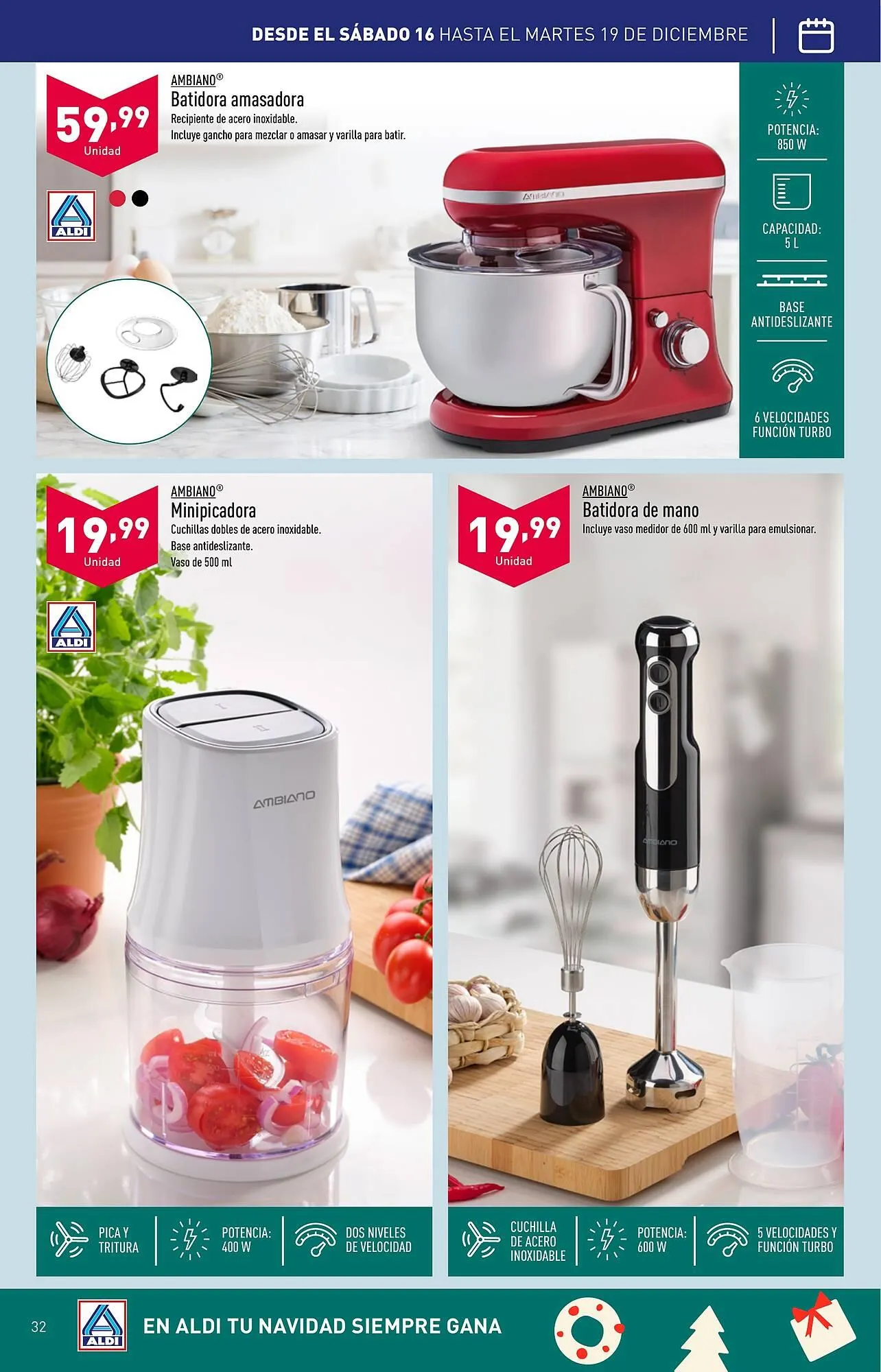 Catálogo de Folleto ALDI 13 de diciembre al 19 de diciembre 2023 - Página 32