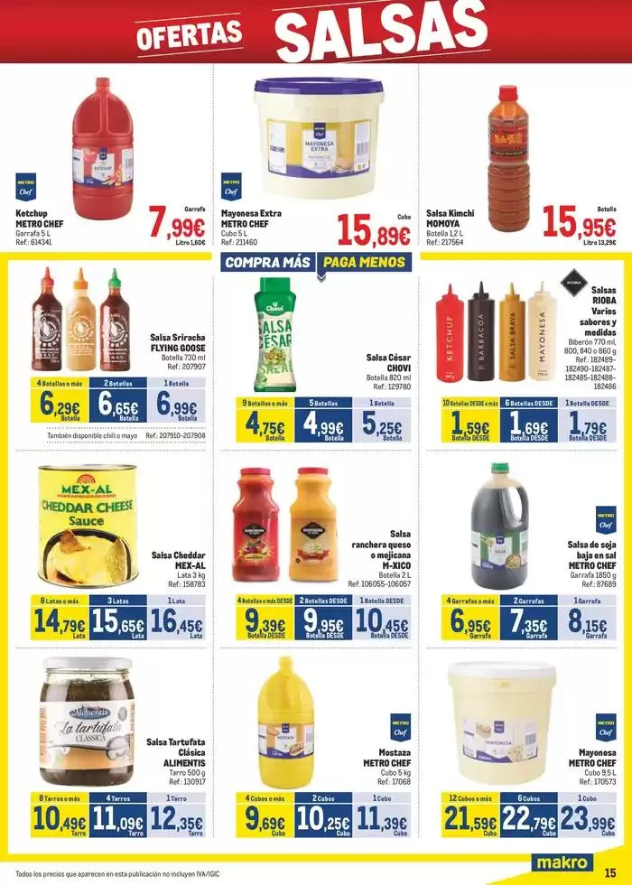 Catálogo de Makro Precios Levante 6 de marzo al 6 de abril 2025 - Página 15