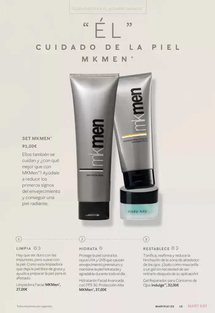 Catálogo de Folleto "Belleza Mary Kay" - Invierno 2025 16 de enero al 15 de marzo 2025 - Página 15
