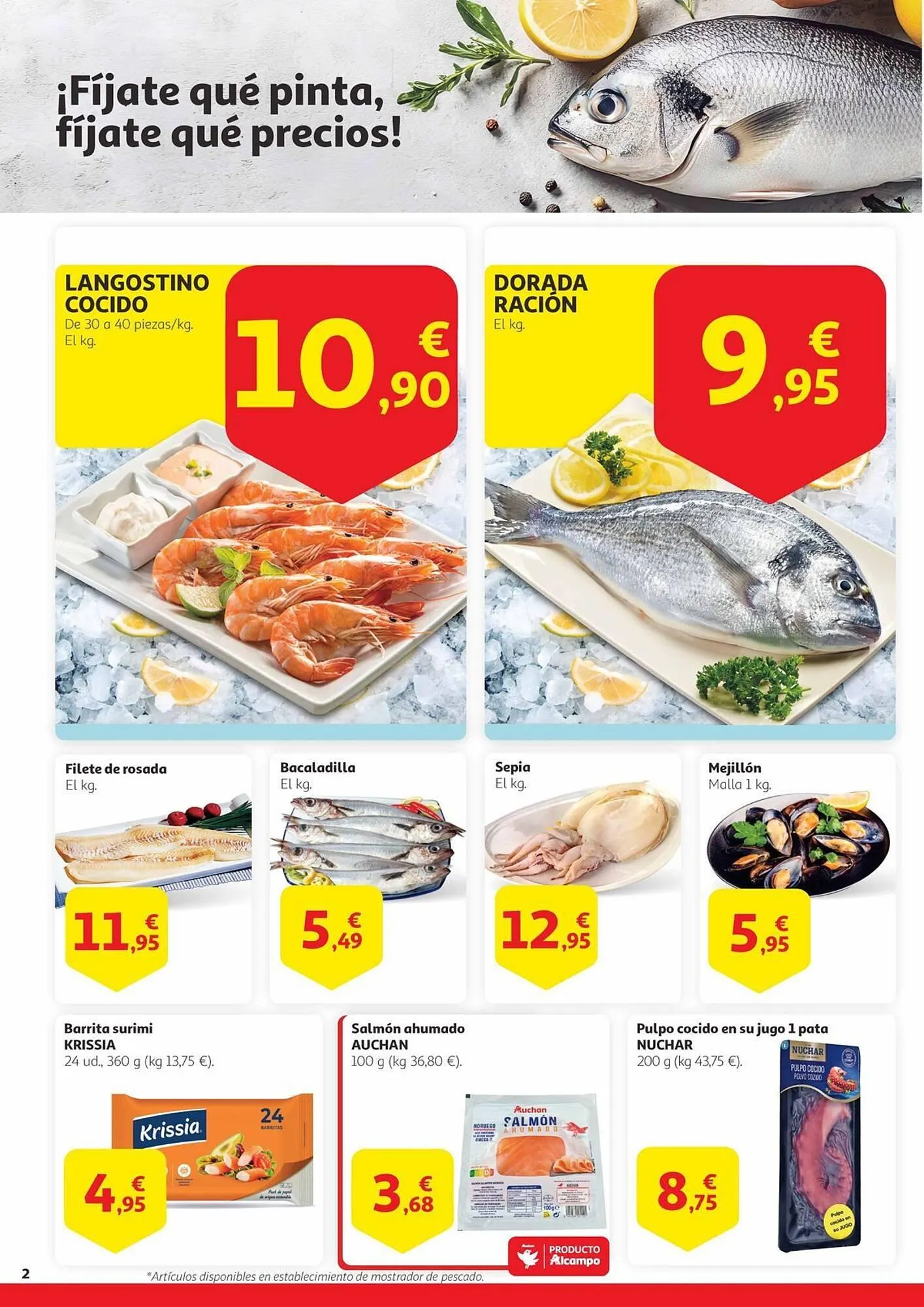 Catálogo de Folleto Alcampo 1 de julio al 14 de julio 2025 - Página 2