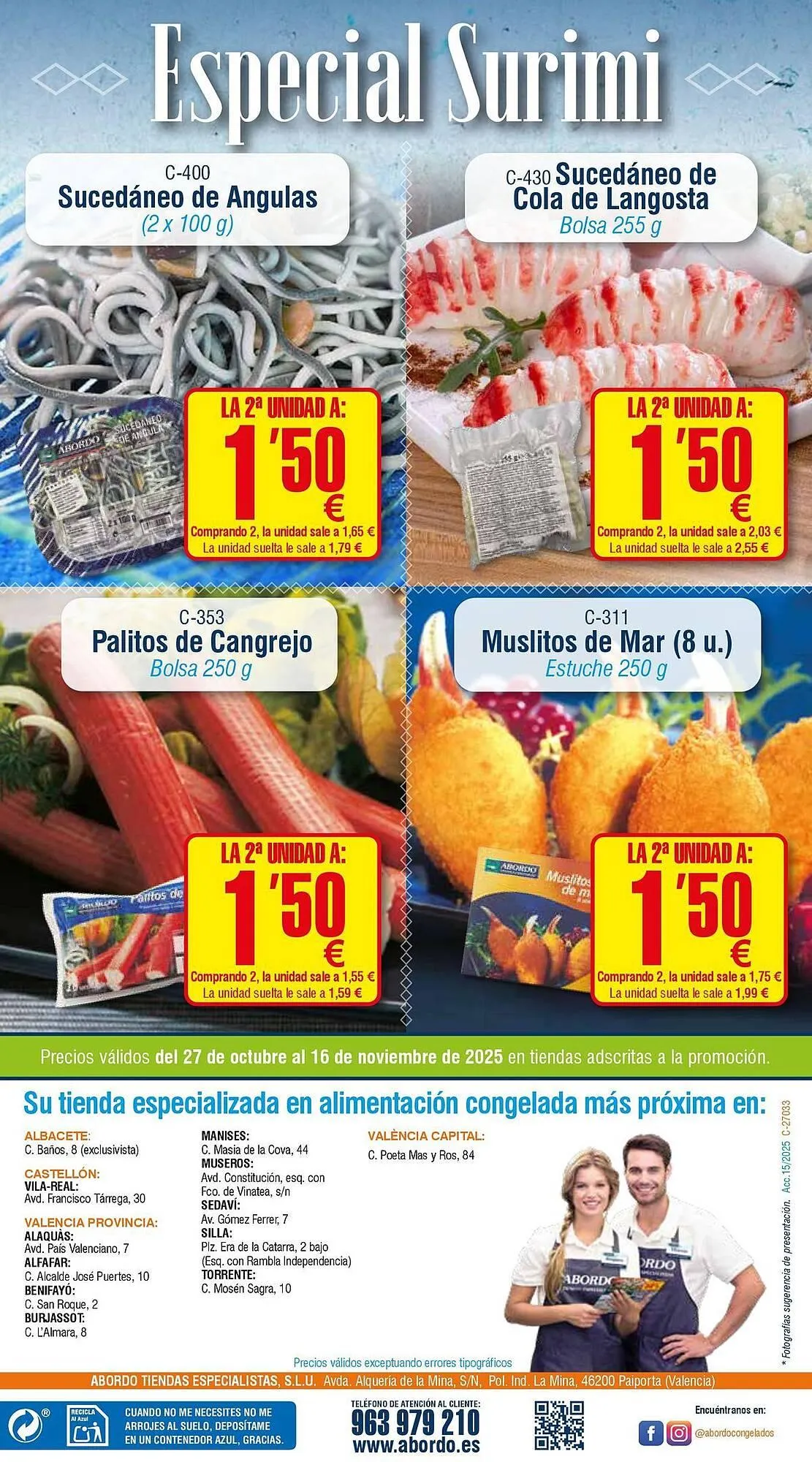 Catálogo de Folleto Abordo 30 de octubre al 16 de noviembre 2025 - Página 12