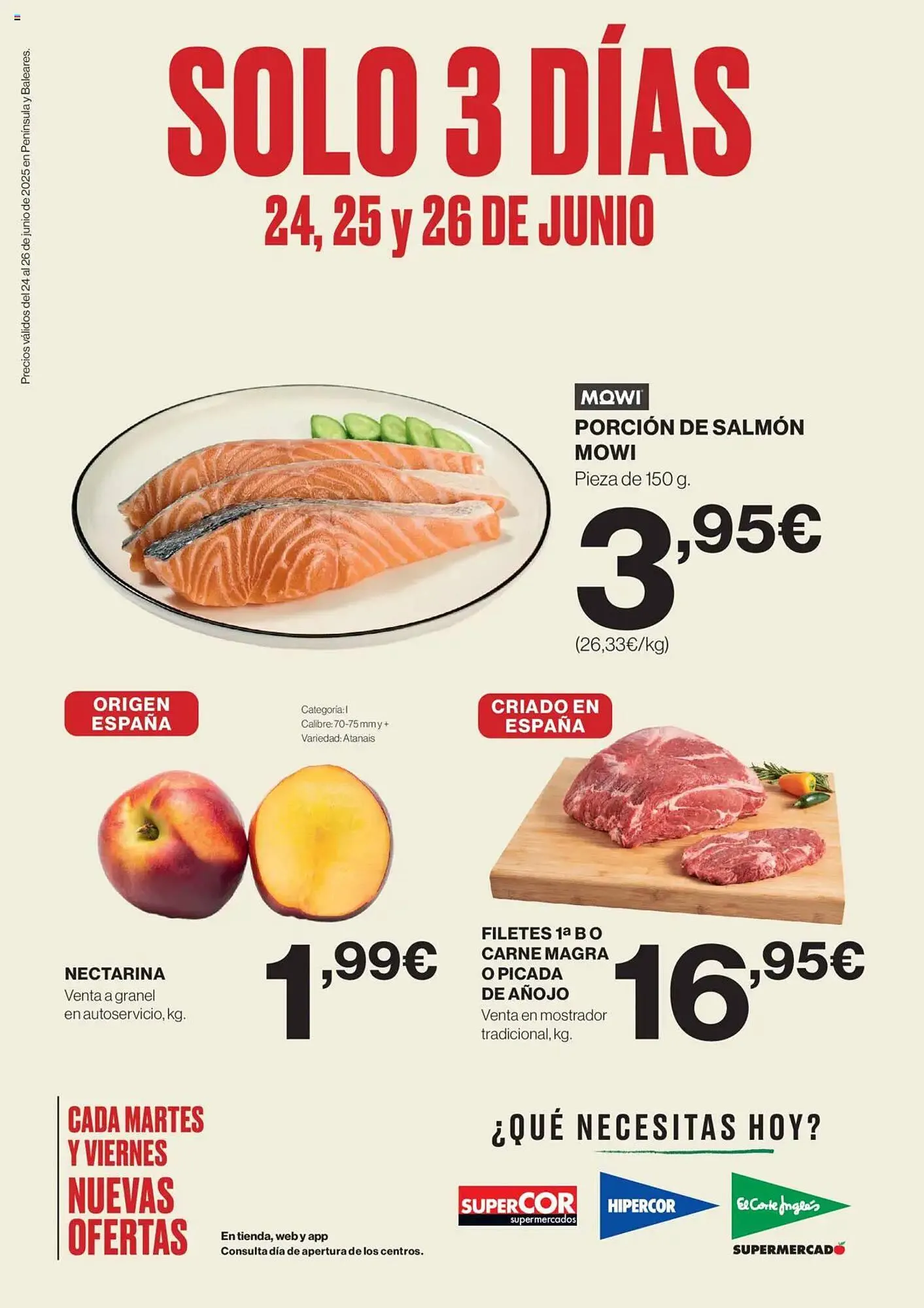 Catálogo de Folleto El Corte Inglés 24 de junio al 26 de junio 2025 - Página 1