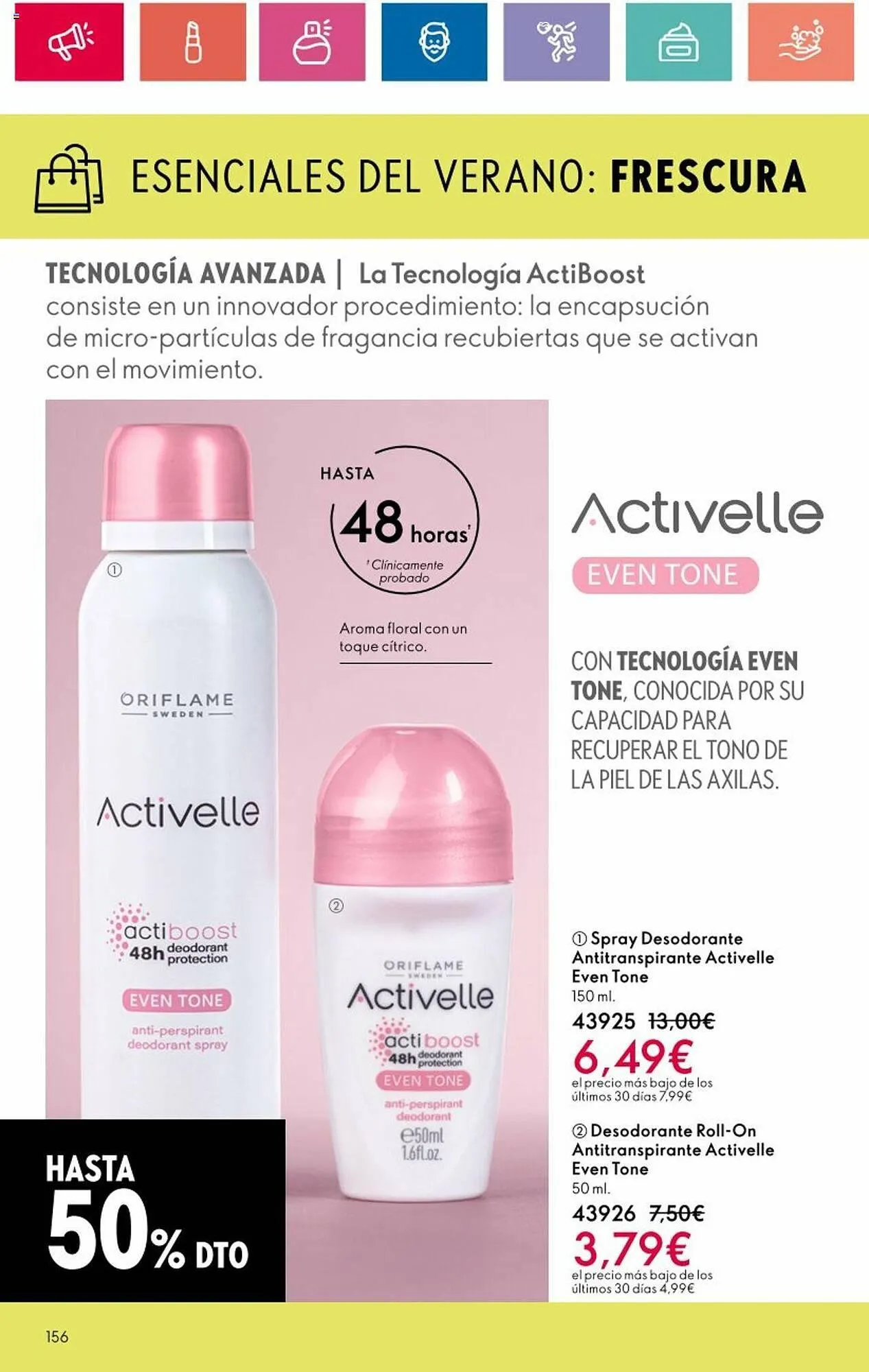 Catálogo de Folleto Oriflame 7 de mayo al 27 de mayo 2024 - Página 156