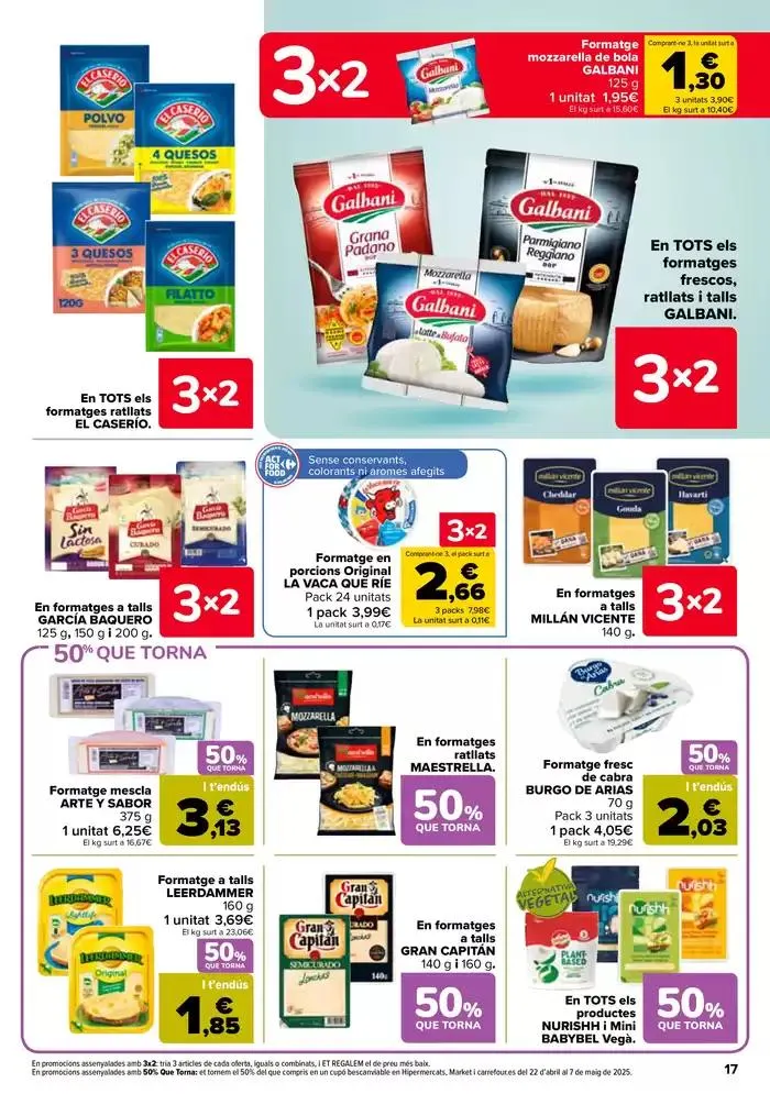 Catálogo de 50% QUE VUELVE + 3x2 10 de abril al 21 de abril 2025 - Página 17