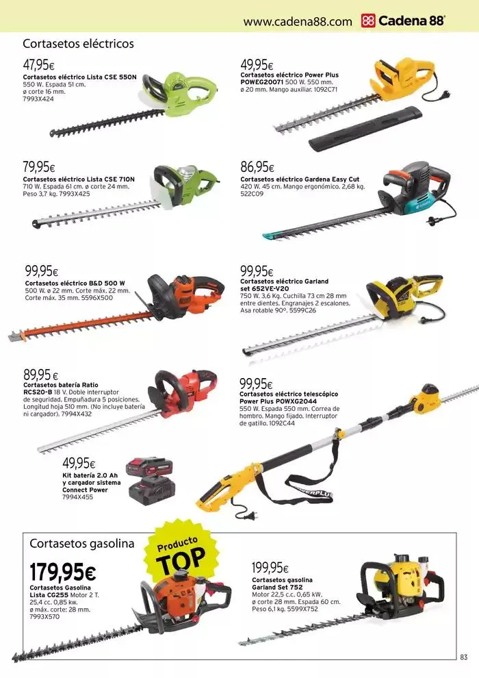 Catálogo de Transforma tu jardín y terraza 1 de enero al 31 de diciembre 2025 - Página 83