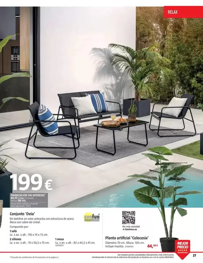 Catálogo de VERANO. Jardín, terraza, balcón.  26 de marzo al 20 de abril 2025 - Página 27