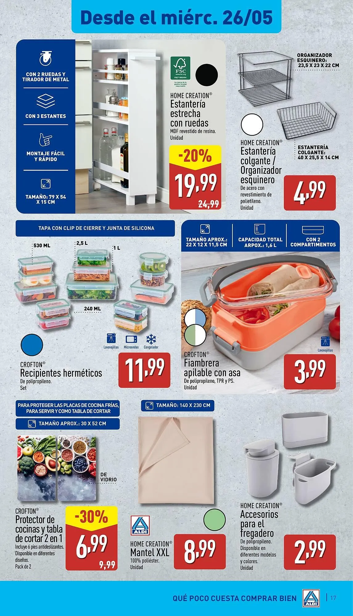 Catálogo de Folleto ALDI 26 de mayo al 1 de junio 2025 - Página 17