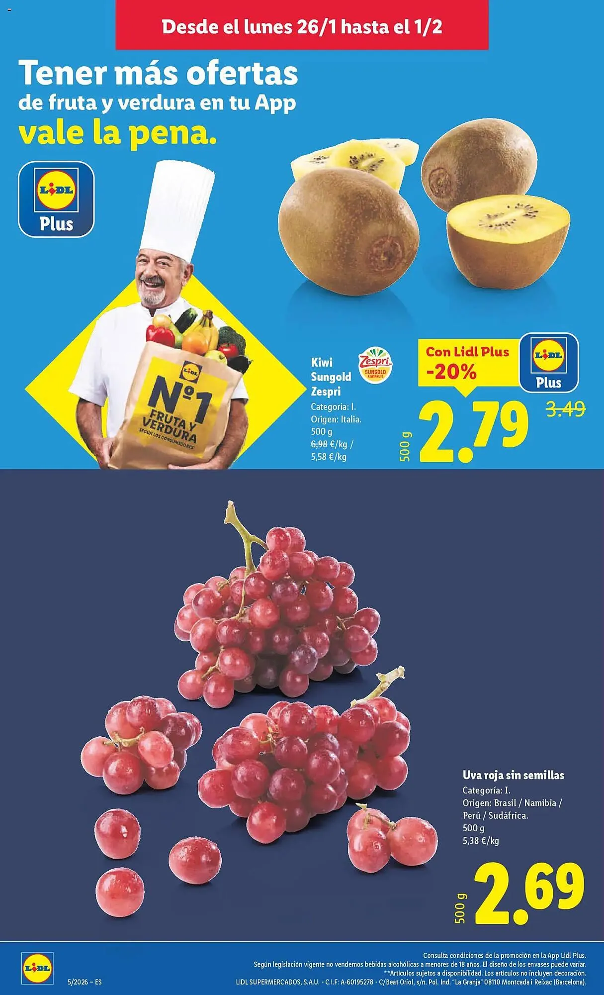 Catálogo de Catálogo Lidl 26 de enero al 1 de febrero 2026 - Página 4