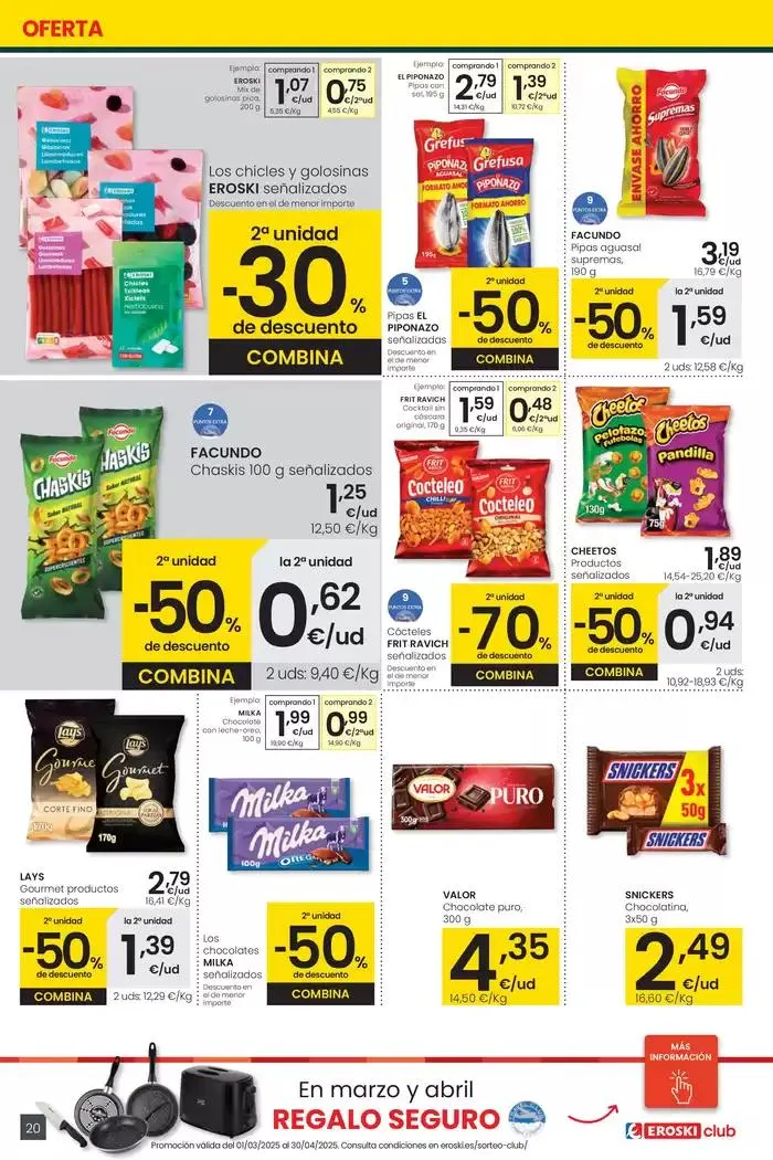 Catálogo de Precio más bajo EROSKI CENTER 27 de marzo al 8 de abril 2025 - Página 20
