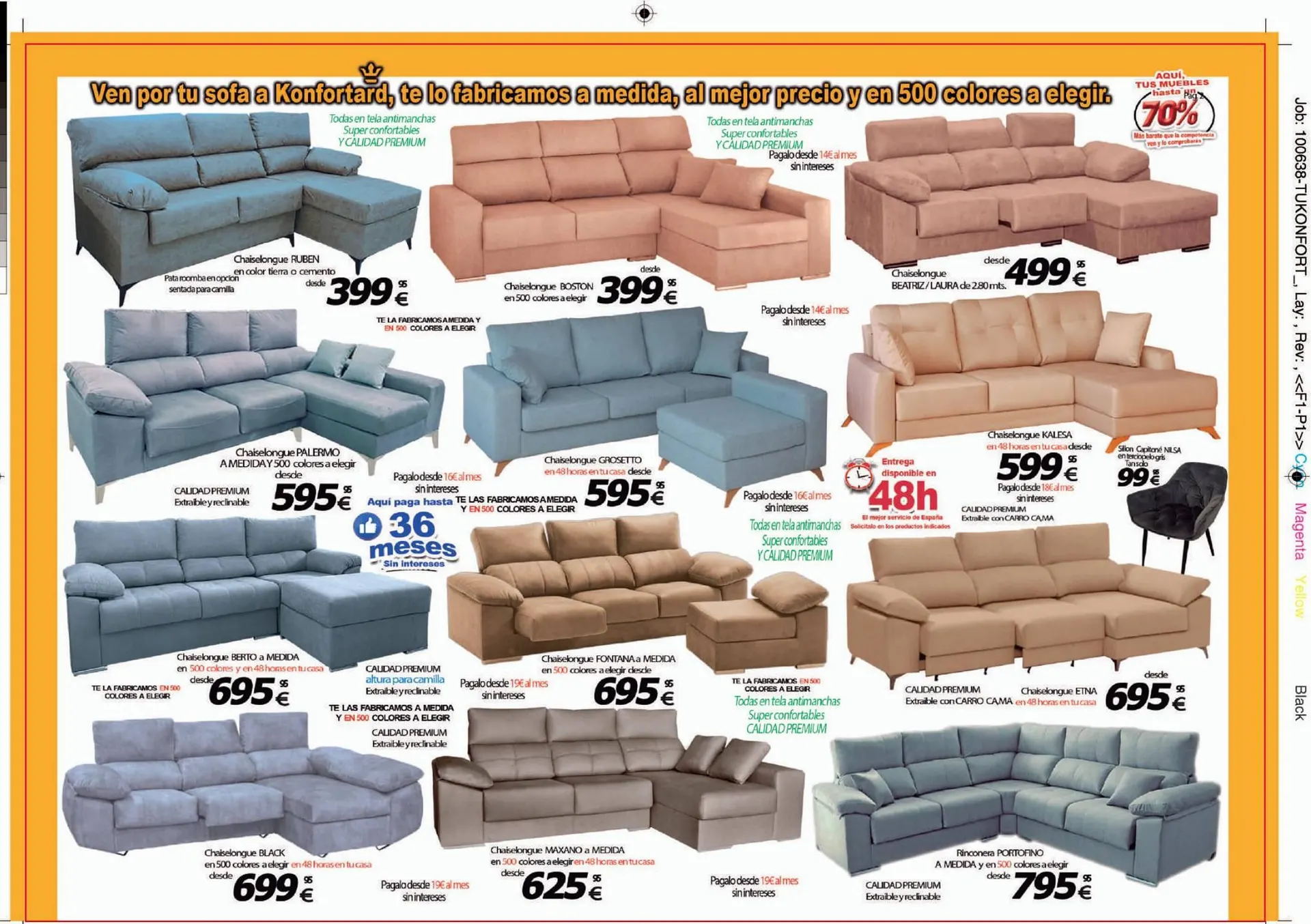 Catálogo de Folleto Konfortard 8 de agosto al 8 de septiembre 2023 - Página 2