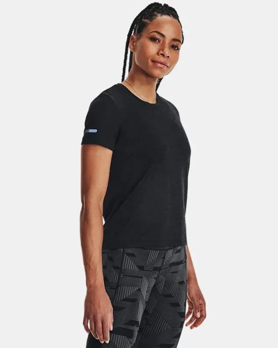 Camiseta de manga corta UA Seamless Stride para mujer