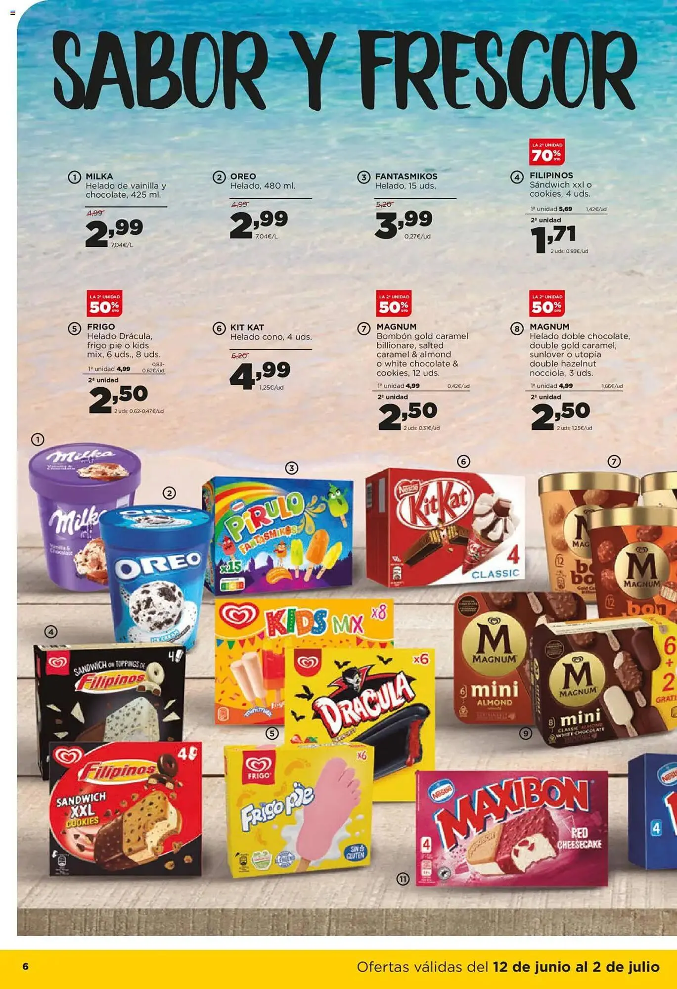 Catálogo de Folleto Alimerka 12 de junio al 2 de julio 2025 - Página 6