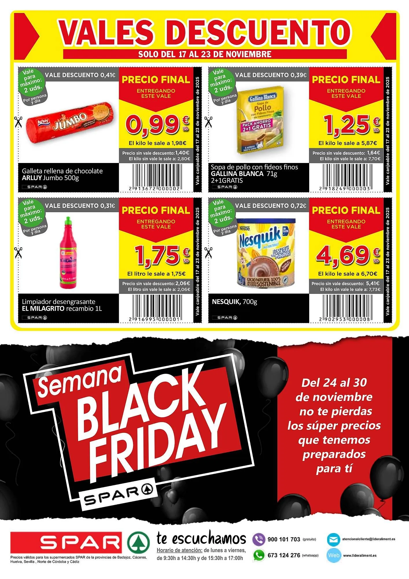 Catálogo de Folleto SPAR 17 de noviembre al 30 de noviembre 2025 - Página 12