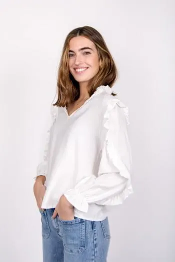BLUSA KURLY BLANCA