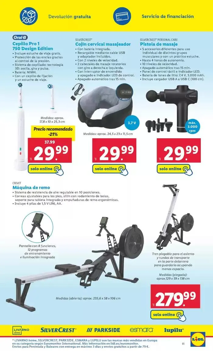 Catálogo de ¡Bazar Lidl! Ofertas válidas del 03/03 al 09/03 3 de marzo al 9 de marzo 2025 - Página 19