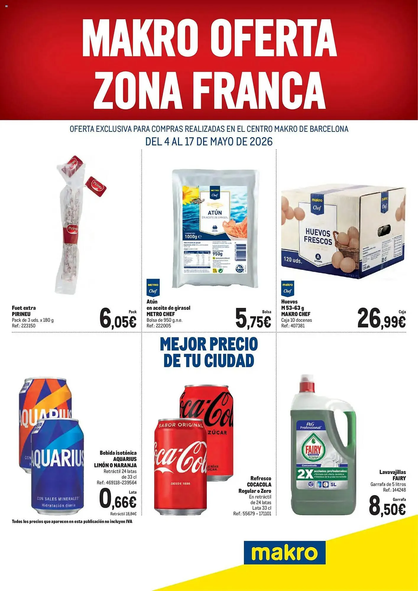 Catálogo de Catálogo Makro 4 de mayo al 17 de mayo 2026 - Página 1