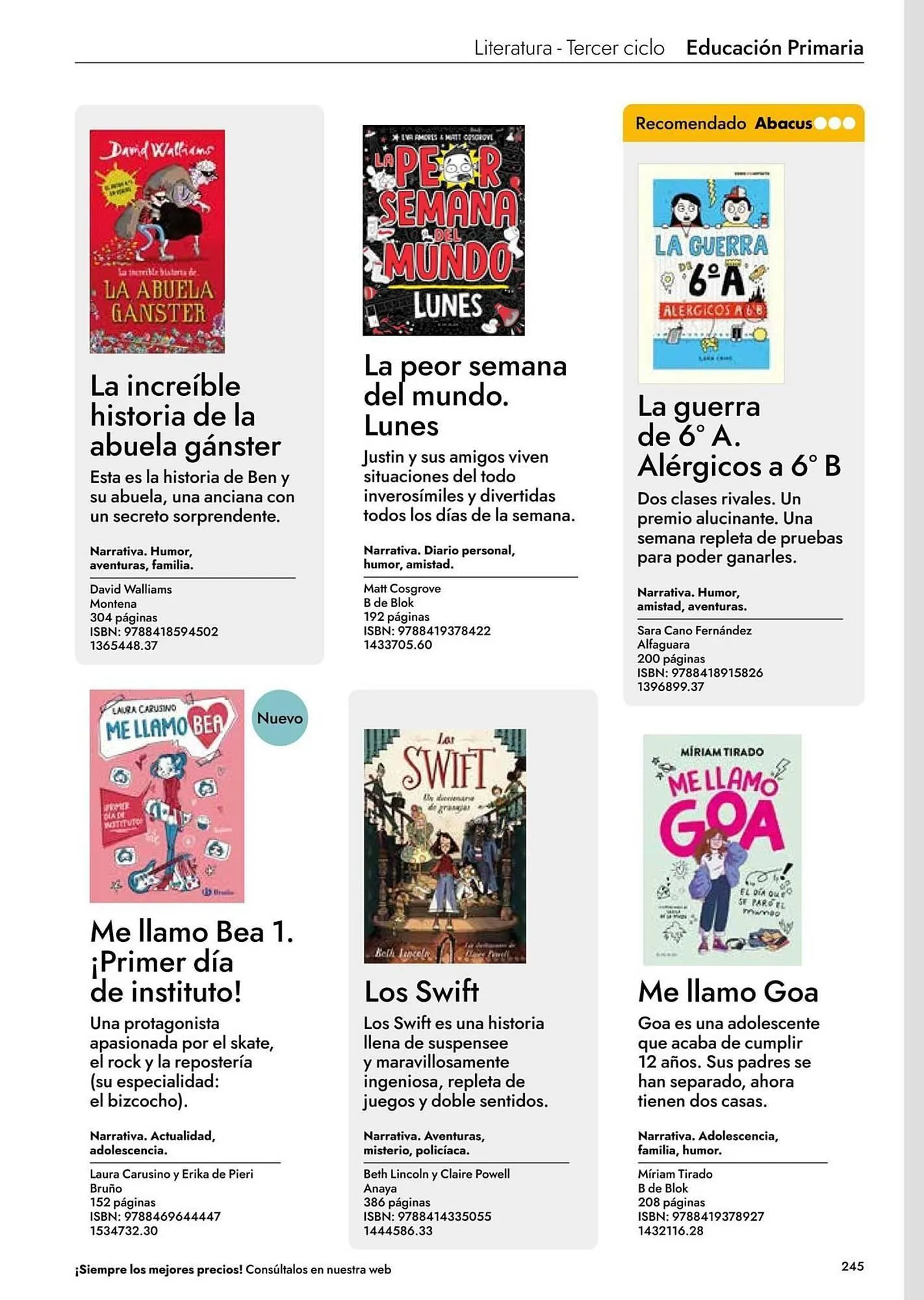 Catálogo de Catálogo Abacus 20 de abril al 31 de agosto 2027 - Página 247