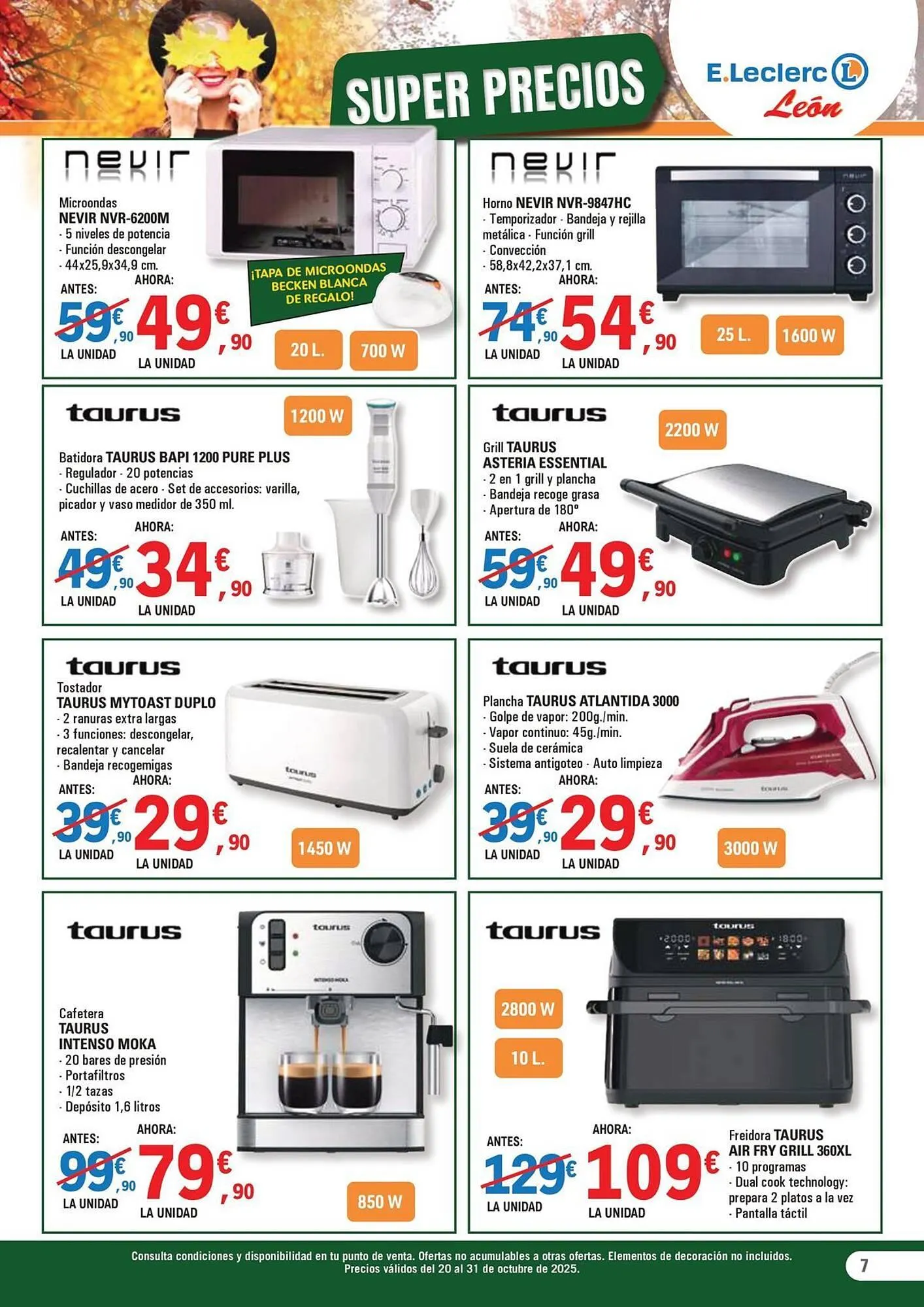 Catálogo de Catálogo E.Leclerc 24 de octubre al 31 de octubre 2025 - Página 7