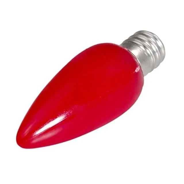 Zdm 1pc e14 3mm dip led rojo vela luces CA 220-240v lámpara decorativa pequeña potencia nocturna