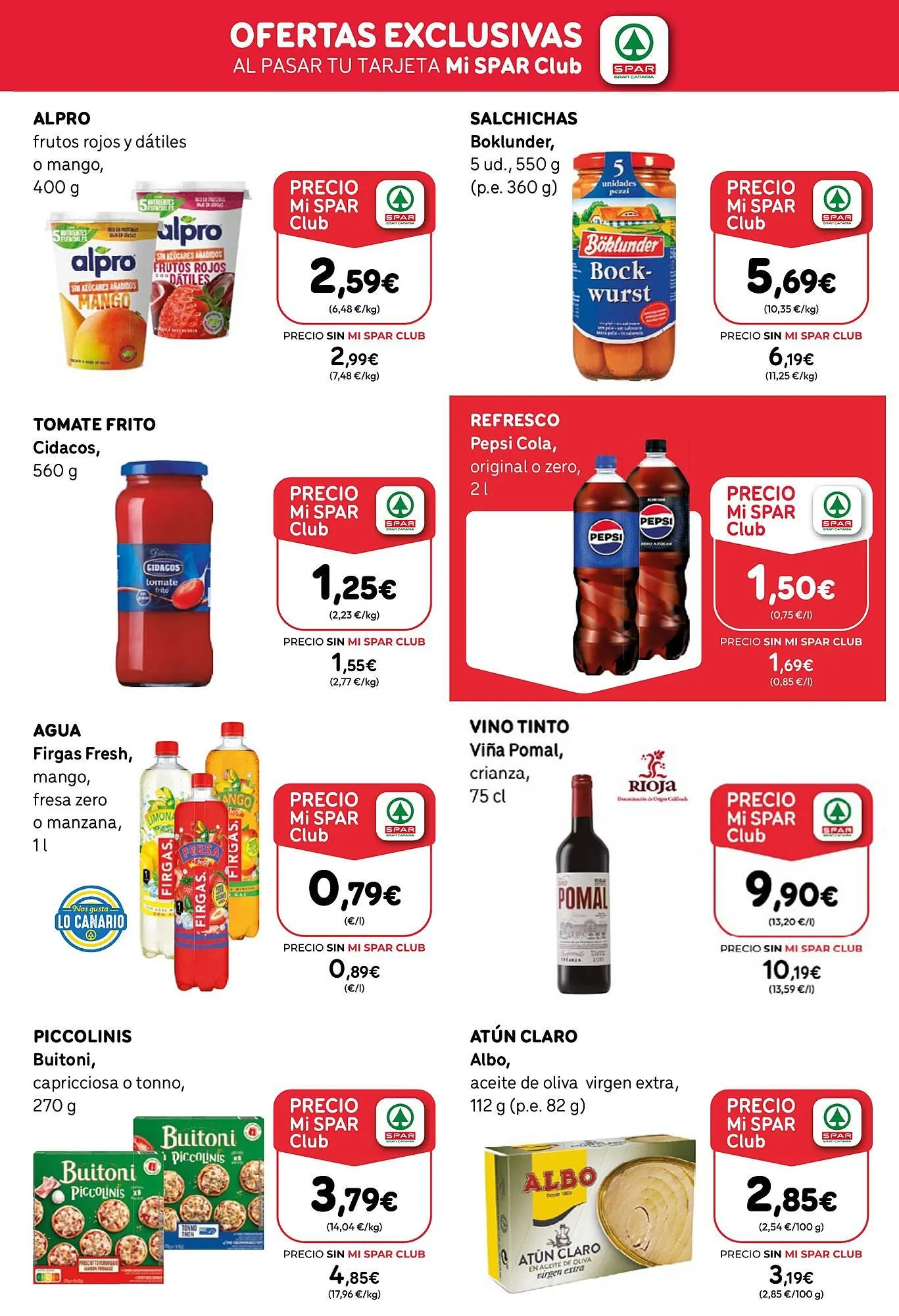 Catálogo de Folleto SPAR Gran Canaria 31 de marzo al 16 de abril 2026 - Página 2