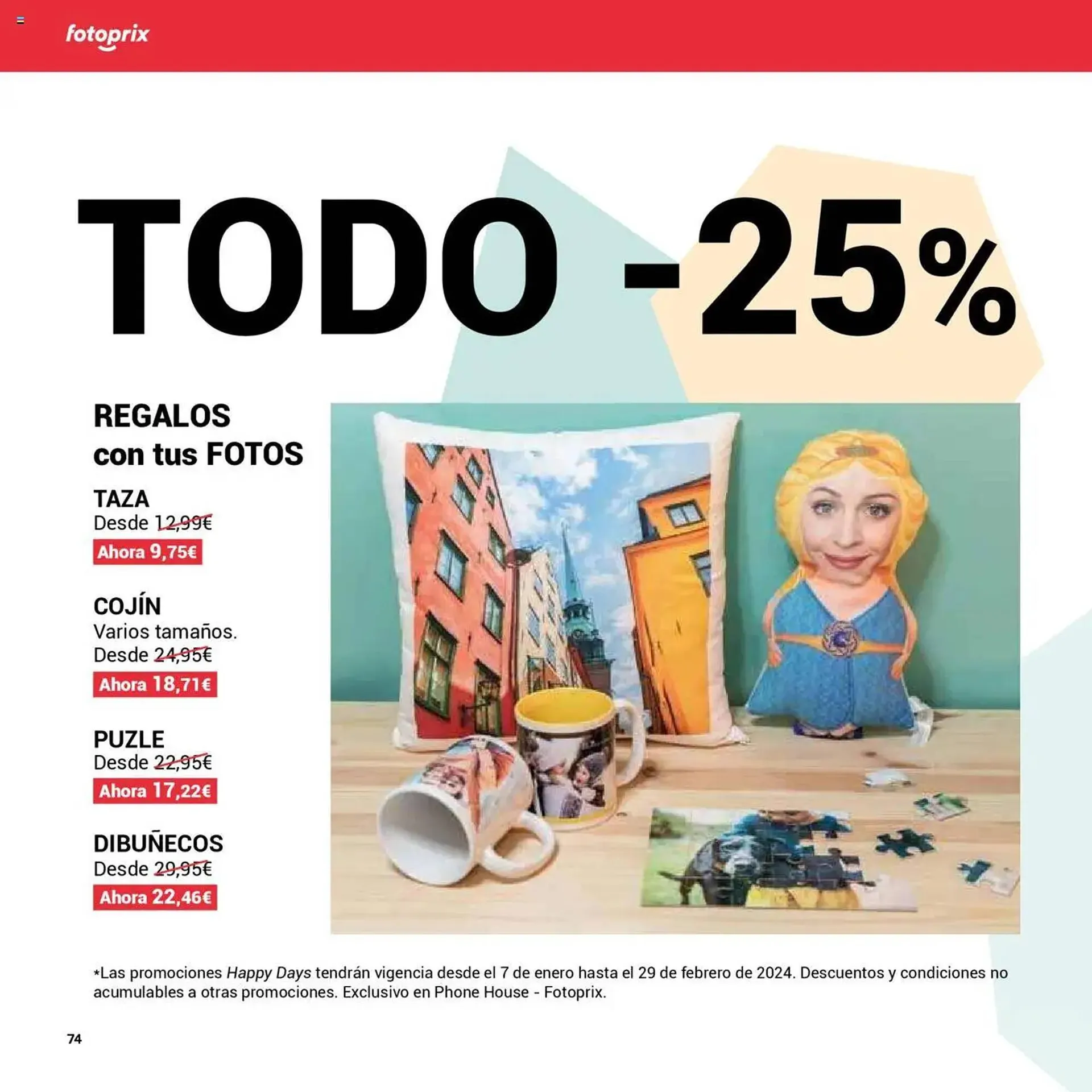 Catálogo de Folleto Phone House 1 de enero al 31 de enero 2025 - Página 74